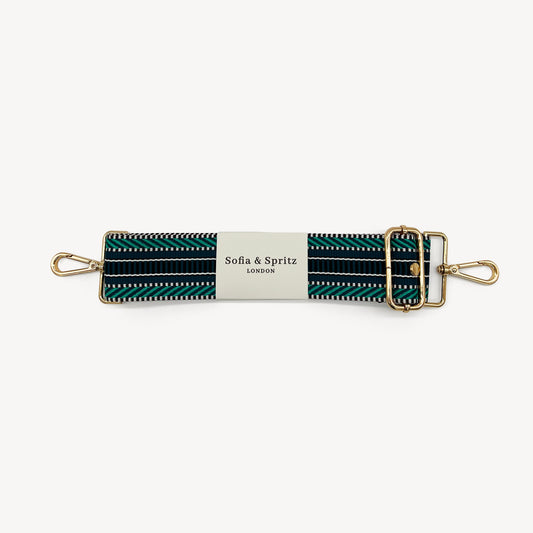 Blue Assortment Stripe Aztec Strap