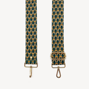 Teal Peacock Strap