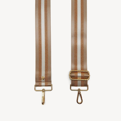 Champagne & Rose Gold Stripe Strap