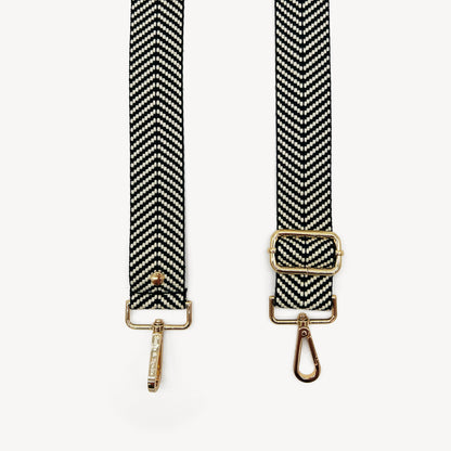 Black & White Chevron Strap