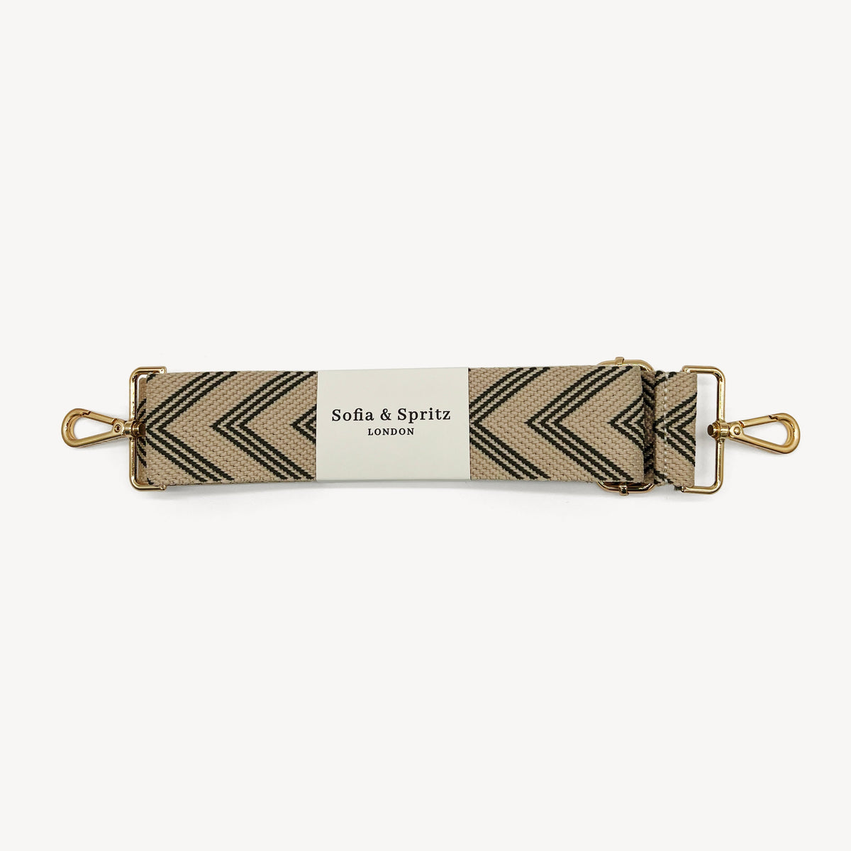Olive Green & Stone Arrow Strap